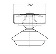 drawing of Marquis School Glide with Ferrule