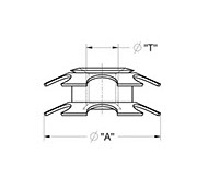 drawing of Heavy Duty Tube Connector