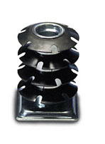 Heavy Duty Metal Threaded Inserts with 4 Clips