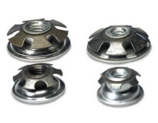 Oajen metal threaded star type insert 18 3/4" OD round tube 20 pcs 5/16" 