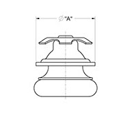 Swivel Saturn Glides with Steel Base for Banquet, Restaurant & Industrial Seating pdf